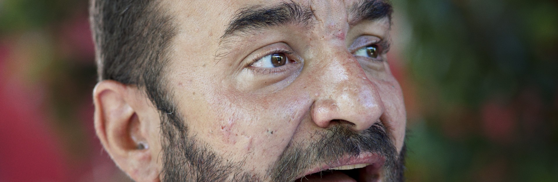 Portrait d'un homme barbu